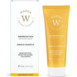 WARDA LUXURY SKINCARE Krem na dzień SPF30 Ochrona przeciwsłoneczna 50 ml Damski