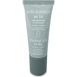 L'erbolario Acido Ialuronico per Lui Wygładzający krem-żel pod oczy przeciwko oznakom zmęczenia z 3-cząsteczkowym kwasem hialuronowym Kremy do twarzy