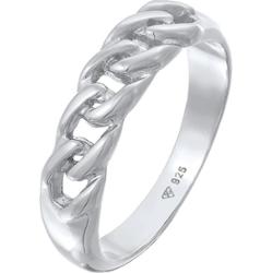 Elli Damski z węzłem design łańcuszka w srebrze próby 925 Sterling Silver Pierścionki 1 ct