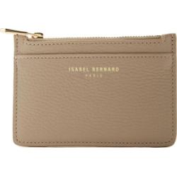 Isabel Bernard Uchwyt na karty Isabel Bernard Honoré Aveline brązowoszary - skóra Portfele 1 ct Damski