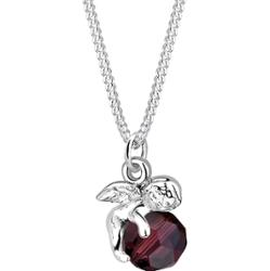 Elli Damski wisiorek Anioł z kryształem w srebrze próby 925 Sterling Silver Naszyjniki 1 ct