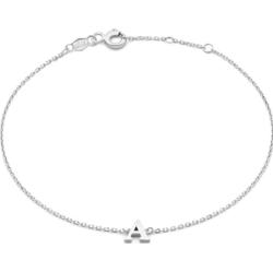 Isabel Bernard Bransoletka Isabel Bernard Saint Germain Rachel - 14-karatowe białe złoto Letter A - Z Bransoletki 1 ct Damski