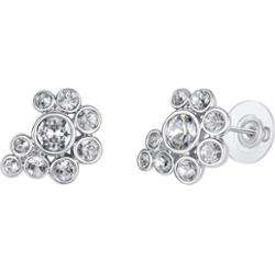 Lulu & Jane Stop metali Zdobienie kryształkami Swarovski® Kolczyki 1 ct Damski