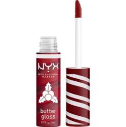 NYX Professional Makeup Holiday Collection Butter Gloss Swirl Błyszczyki 1 ct Holly Berry Swirl
