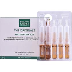 MartiDerm The Originals Protoes Hydra Plus serum nawilżające w ampułkach z witaminą C 10x2 ml