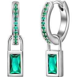 Glanzstücke München Kolczyki z Srebro wysokiej próby w Srebrny 1 ct Damski