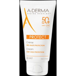 A-Derma Protect Cream krem ochronny do skóry normalnej i suchej SPF 50+ 40 ml