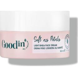 Goodin Lekki krem do twarzy z masłem Shea Soft as Petals Kremy do twarzy 50 ml