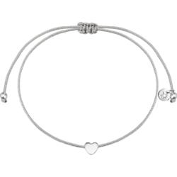 Glanzstücke München Srebrna bransoleta Serce srebro wysokiej próby srebrny Bransoletki 1 ct Damski