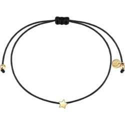 Glanzstücke München Srebrna bransoleta Gwiazda srebro wysokiej próby żółte złoto Bransoletki 1 ct Damski