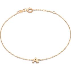Isabel Bernard Bransoletka Isabel Bernard La Concorde Rachel - 14-karatowe różowe złoto Letter A - Z Bransoletki 1 ct Damski