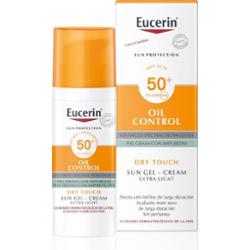 Eucerin SUN FACE OIL Control DRY TOUCH żel-krem SPF50+ Ochrona przeciwsłoneczna 50 ml