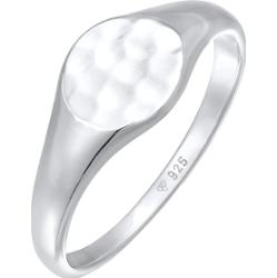 Elli Damski kuty sygnet Royal Trend srebro 925 Sterling Silver Pierścionki 1 ct