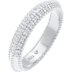 Elli DIAMONDS Pierścionek zaręczynowy damski diament (0,12 ct.) w 925 Sterling Silver Pierścionki 1 ct Damski