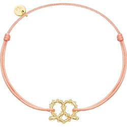 Glanzstücke München Bransoletka Precel serce Srebro wysokiej próby Srebrny Bransoletki 1 ct Damski