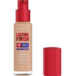 Rimmel London Rimmel Lasting Finish 35h silnie nawilżający i długotrwale kryjący podkład do twarzy z filtrem SPF20 nr 050 Fair Porcelain Podkłady 30 m