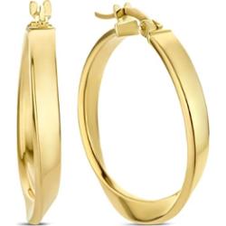 Isabel Bernard Kolczyki typu creole Isabel Bernard Rivoli Maryn - 14-karatowe złoto 1 ct Damski