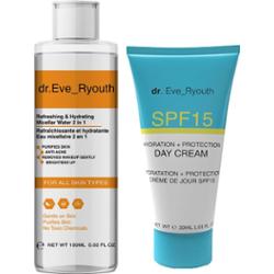 Dr. Eve_Ryouth Micelarny duet pod oczy Zestawy do pielęgnacji twarzy 1 ct Damski