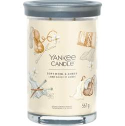 YANKEE CANDLE SOFT WOOL & AMBER Świeczki 567 g