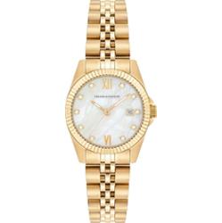 Spears & Walker Zegarek na reke ze stali nierdzewnej w kolorze zlotym Zegarki damskie 1 ct Damski