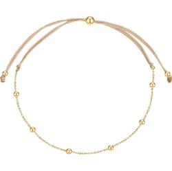 Glanzstücke München Bransoletka z Srebro wysokiej próby w Żółte złoto Bransoletki 1 ct Damski