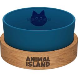 Animal Island Pojemnik na karmę M, Psia łapka Szampony 900 ml Czarny