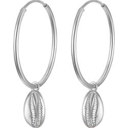 Glanzstücke München Kolczyki Muszla z Srebro wysokiej próby w Żółte złoto 1 ct Damski