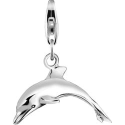 Nenalina Damski wisiorek delfin morski ze srebra próby 925 Sterling Silver Wisiorki 1 ct