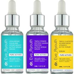 Dr. Eve_Ryouth Duet szamponów keratynowych Serum z witaminą c 1 ct Damski