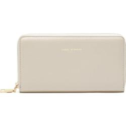 Isabel Bernard Portfel z suwakiem Isabel Bernard Honoré Léa beżowy - skóra Portfele 1 ct Damski