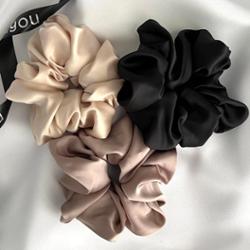 POSHYOU Zestaw gumek scrunchies MAXI Gumki do włosów 1 ct