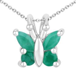 Rafaela Donata Łańcuszek Motyl Srebro wysokiej próby Srebrny Naszyjniki 1 ct Damski