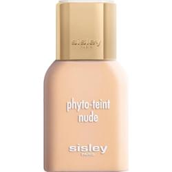 Sisley Phyto-Teint Nude rozświetlająco-nawilżający podkład nadający naturalny wygląd odcień 00W Shell 30 ml