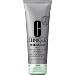 Clinique All About Clean 2-in-1 Charcoal Mask + Scrub oczyszczająca maseczka do twarzy 100 ml