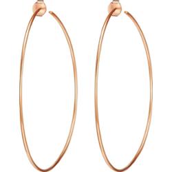 Glanzstücke München Srebrne kolczyki kreole srebro wysokiej próby srebrny Kolczyki koła 1 ct Damski