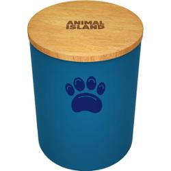 Animal Island Pojemnik na karmę S, Psia główka Szampony 3000 ml Czarny