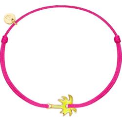 Glanzstücke München Bransoletka Palma Tkanina Żółte złoto Bransoletki 1 ct Damski