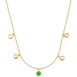 Violet Hamden Naszyjnik Violet Hamden Luna złoty - 925 sterling silver/pozłacany Naszyjniki 1 ct Damski