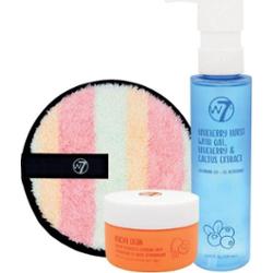 W7 DOUBLE CLEANSING Gift Set ZESTAW DO OCZYSZCZANIA TWARZY Zestawy do oczyszczania twarzy 1 ct