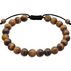 True Rebels Bransoletka Stal nierdzewna Czarny Bransoletki 1 ct Męskie