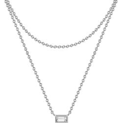 Glanzstücke München Łańcuszek Srebro wysokiej próby Żółte złoto Naszyjniki 1 ct Damski