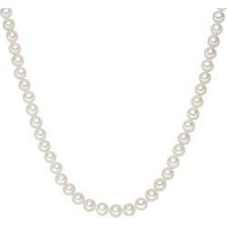 Valero Pearls Naszyjnik z pereł srebro wysokiej próby Perła hodowlana słodkowodna srebrny Naszyjniki 1 ct Damski