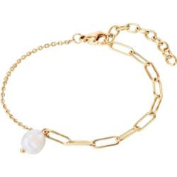 Valero Pearls Stal nierdzewna Perła hodowlana słodkowodna Bransoletki 1 ct Damski