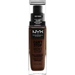 NYX Professional Makeup Ślub Nr 29 Mahogany 30 ml Podkłady 45 - DEEP EBONY
