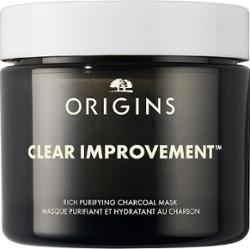 Origins Clear Improvement™ Rich Purifying Charcoal Mask Maseczki z węgla aktywnego 75 ml