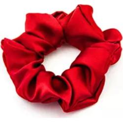 So fluffy Jedwabna gumka Gumki do włosów 1 ct Biały