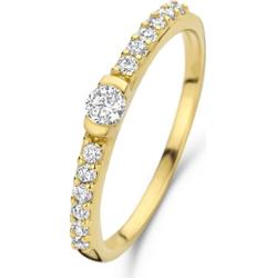 Parte Di Me Pierścionek Parte Di Me Santa Maria della Base złoty - pozłacany/srebro Pierścionki 1 ct Damski