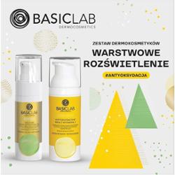 BasicLab ZESTAW WARSTWOWE ROZŚWIETLENIE Kremy przeciwzmarszczkowe 1 ct