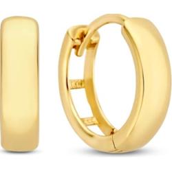 Isabel Bernard Kolczyki typu creole Isabel Bernard Rivoli Morgane - 14-karatowe złoto 1 ct Damski