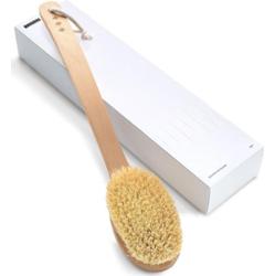 HHUUMM Szczotka do masażu ciała- włókno tampico, podwójnie gięta HHUUMM No.6P Akcesoria do pielęgnacji 1 ct